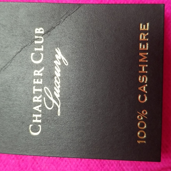 Charter Club Luxury Hot Pink 100% Cashmere Sweater Size Large NWT - Picture 3 of 6